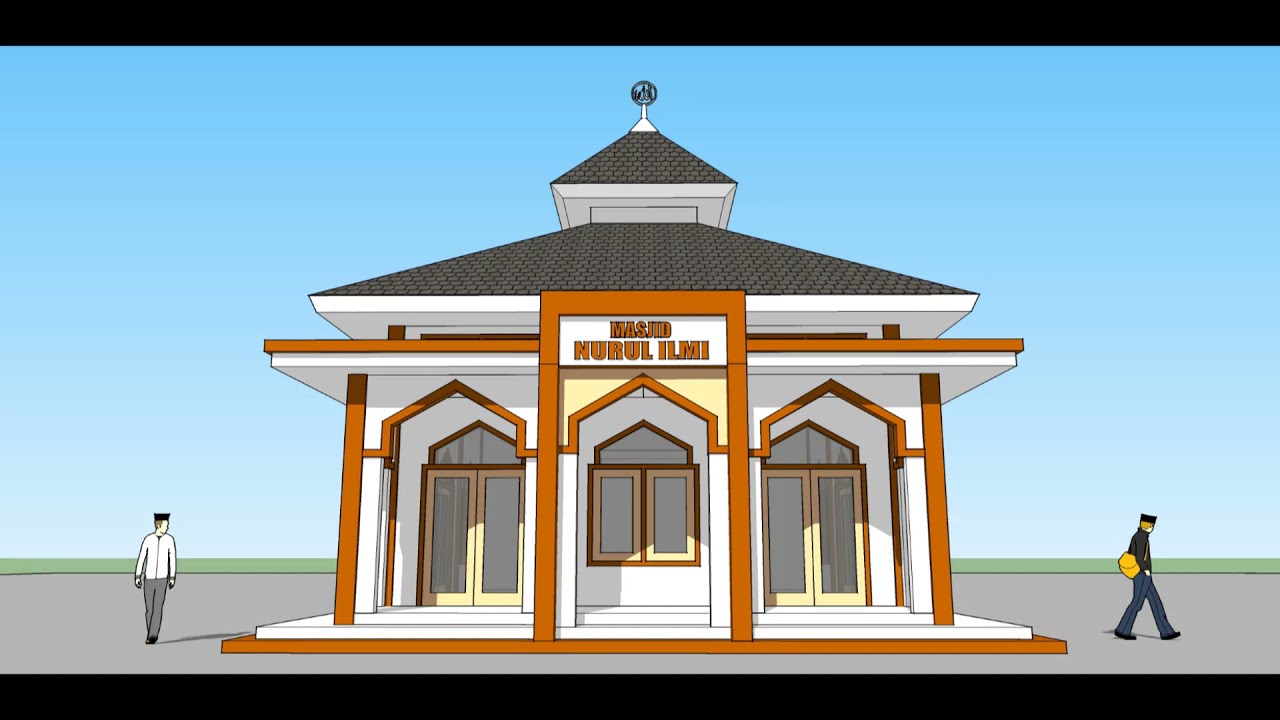 Desain Masjid 12m x10m