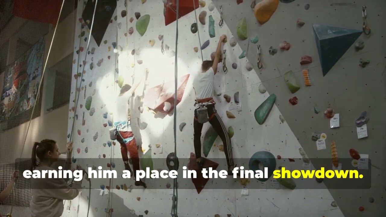 Olympic champion Climbing to Glory  Anraku, Ondra, and Gi .