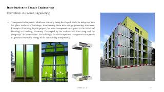 Facade Engineering Innovations in Facade Engineering