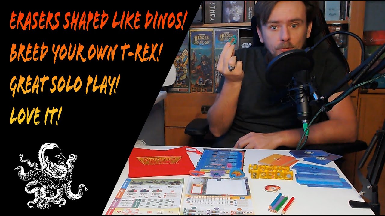 Review #11 - Dinosaur Island: Rawr 'n Write