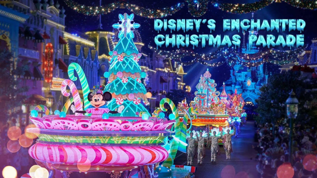 Disney’s CHRISTMAS PARADE  2026 de noche 
