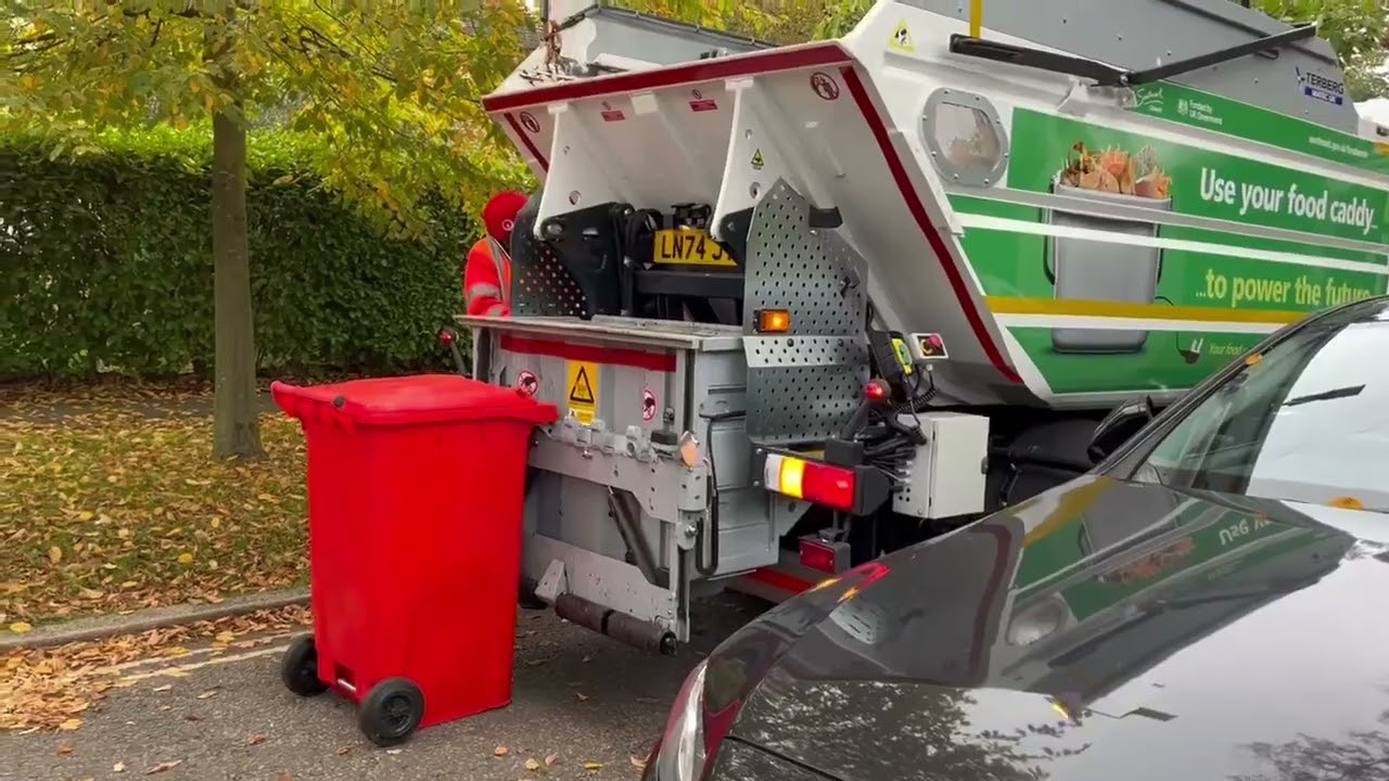 Isuzu-Terberg Orus Refuse Truck on Food Waste, JTV
