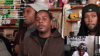 Leektewofficial reacts & gives Adlibs To Daniel Cesar Tiny Desk Performance