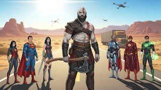 What if Kratos Entered the DC Universe?