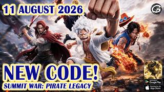 🎁 NEW CODE Summit War: Pirate Legacy Giftcodes & Code 11 August 2026 - New Mobile Game (Android/IOS) screenshot 3