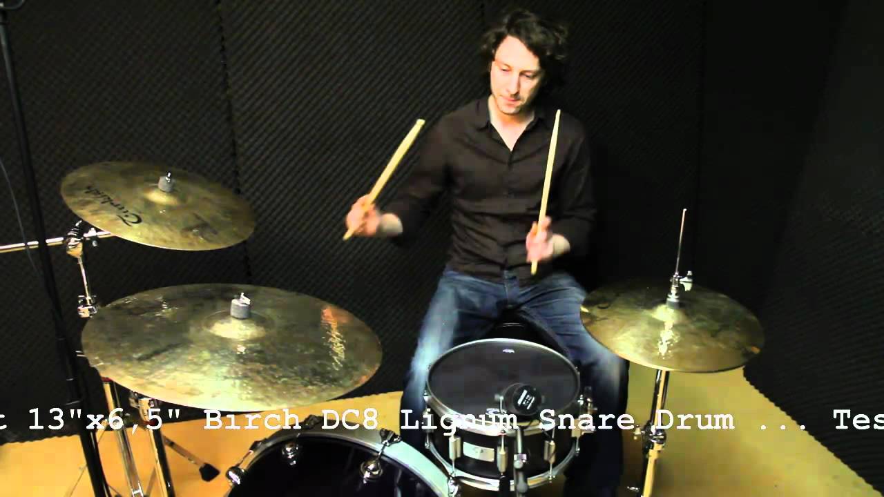 Drumcraft Snare Drum Test 13"x6,5" Birch Teil 1 www.drumxound.de
