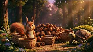 The Selfish Squirrel Learned a Lesson He Would Never Forget .