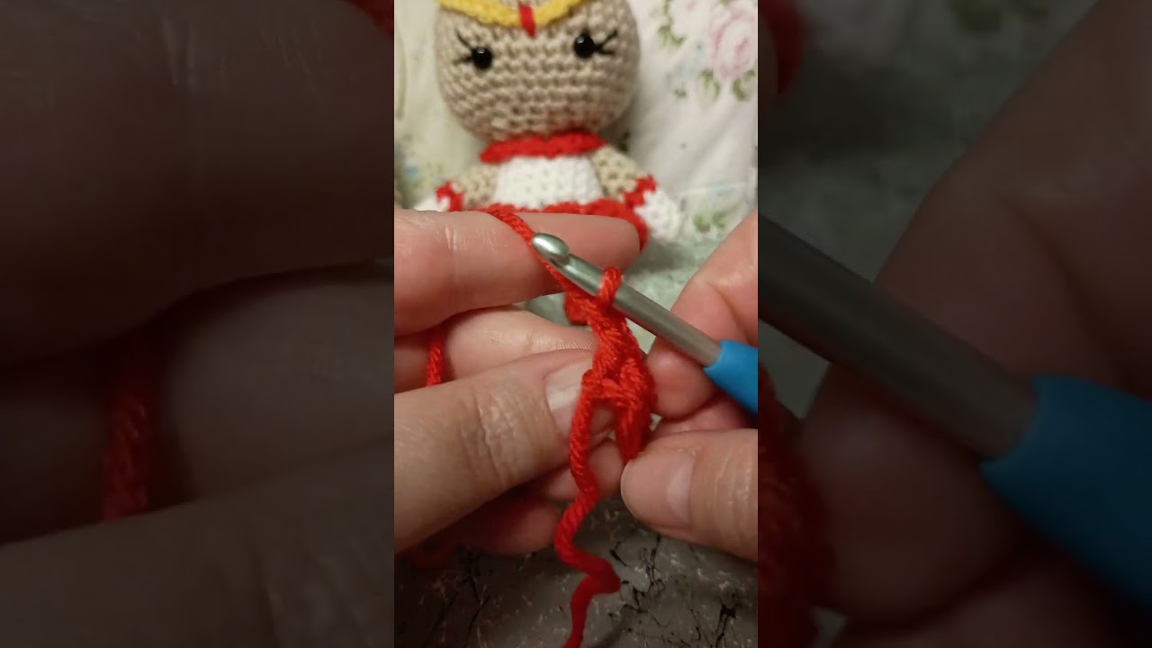 Bonus Video...yarn under technique for amugurumi