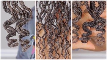 3 Ways To Curl The Ends Of Your Braids