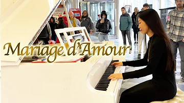 Mariage d'Amour (Spring Waltz) | Street Piano | YUKI PIANO
