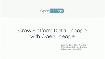 Cross-Platform Data Lineage with OpenLineage