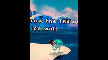 Crash Mind over Mutant. Mission 7. "Back to the Ratcicle Kingdom." Strange screenshots.