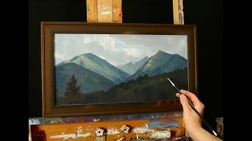 Painting Tips and Tricks with Tim Gagnon - Desaturating color for more realistic look