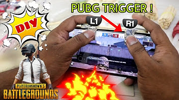 How to Make a PUBG Trigger at Home | DIY | L1 R1 Button for PUBG Mobile