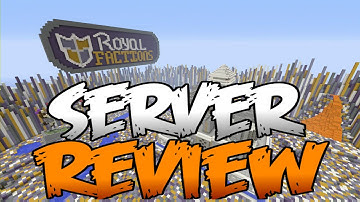 Minecraft PS4 - FACTIONS SERVER REVIEW! [Ep.8] - "Royal Factions"