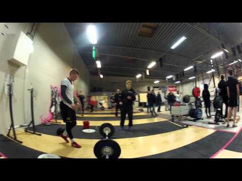 CrossFit Open 13.4 - Robert Norberg vs. Johan Joha...