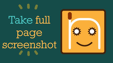 Take full page screenshot | #nRoBo #testautomationframework
