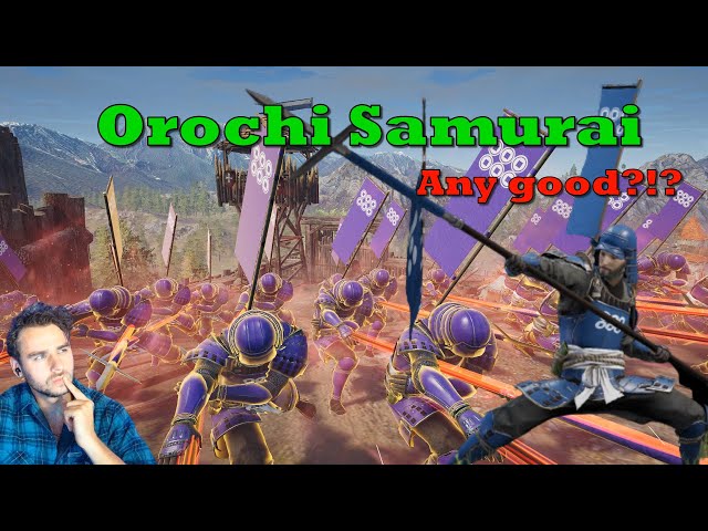 Orochi Samurai Unit Guide - Conqueror's Blade