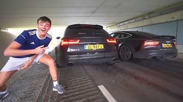 AUDI RS6 VS AUDI RS7 REV BATTLE!