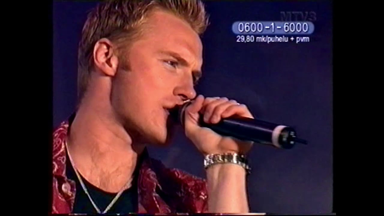 Ronan Keating When You Say Nothing at All (live in Finland 2000) YouTube Ronan Keating When You Say Nothing at All (live in Finland 2000) YouTube