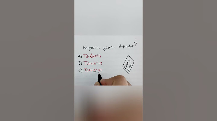 ÇIKMIŞ SORU ❗ TYT / KPSS