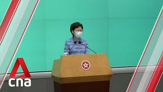 US sanctions Hong Kong leader Carrie Lam and 10 other officials