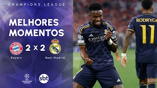 Bayern de Munique 2 x 2 Real Madrid - Melhores momentos | Champions League 2023/24