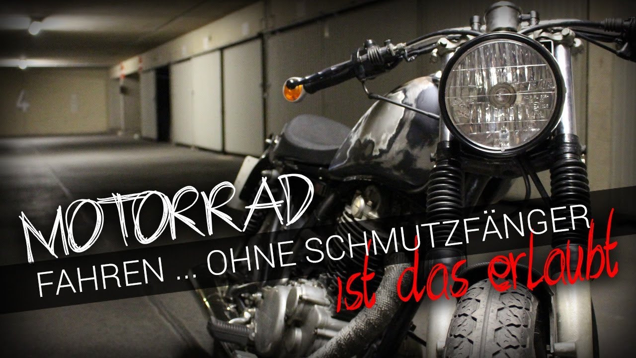 Motorrad vorne Kotflügel Schmutzfängerschutz Verkleidung