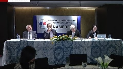 Namfrel, mananatiling lead convenor pa rin ng random manual audit