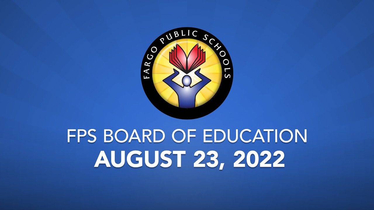 School Board Meeting August 23, 2022