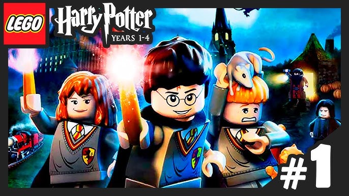 Platina de LEGO HARRY POTTER 1-4. [Guia] Completo. Desbloqueie personagem  com Dark Magic. 