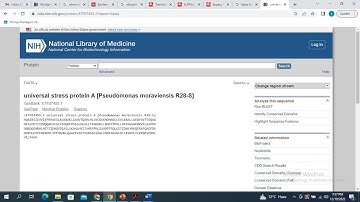 Bioinformatics; How to retrieve (download) FASTA Protein Sequence