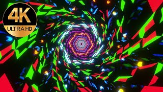 10 Hour TV VJ LOOP NEON Metallic Color Abstract Background Video windows 11 - Motion 4k Screensaver