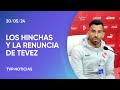 ¿Qué opinan los hinchas de Independiente de la renuncia de Tevez?