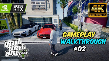 GTA V "Franklin And Lamar" Mission#2 |Grand Theft Auto V On RTX At 4K 60FPS | Maxed-Out Gameplay |