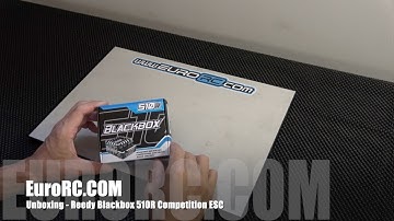 EuroRC - Unboxing Reedy Blackbox 510R ESC 1/10
