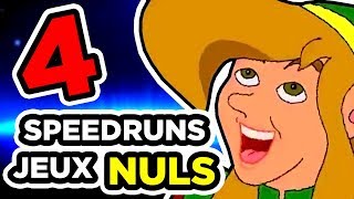 4 SPEEDRUNS DE JEUX NULS