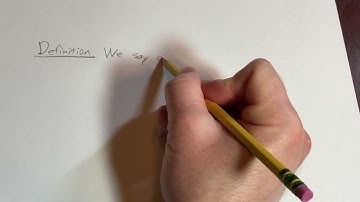 Definition of an Orthogonal Matrix