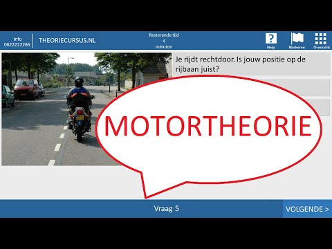 Motor theorie - Motor theorie examen - CBR motortheorie examenvragen -  Motortheorie 2022