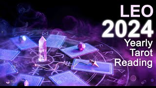 LEO 2024 YEARLY TAROT READING 