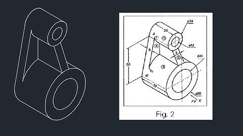 Autocad isometric drawing 03