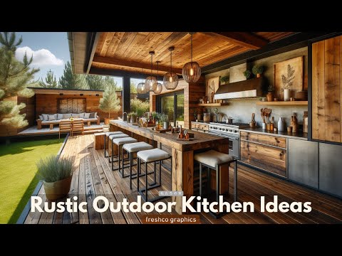 Modern Outdoor Kitchen Ideas - Rustic Outdoor Kitchen Ideas and Inspiration