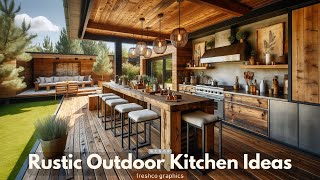 Modern Outdoor Kitchen Ideas - Rustic Outdoor Kitchen Ideas and Inspiration