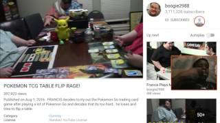 Francis flips table #9