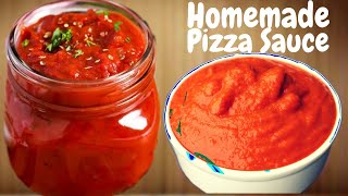 आसान और महीने भर ख़राब ना होने वाली पिज़्ज़ा सॉस | Homemade Pizza Sauce | Making Pizza Sauce in Hindi