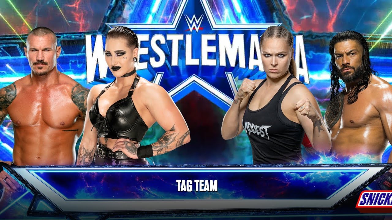 Randy Rko Rhea Ripley FULL MATCH - RHEA RIPLEY & RANDY ORTON VS RONDA ROUSEY & ROMAN REIGNS ...