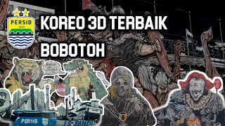 Inilah 5 Koreo 3D Terbaik Bobotoh Persib Bandung Pada Masanya