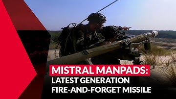 Mistral MANPADS weapons system