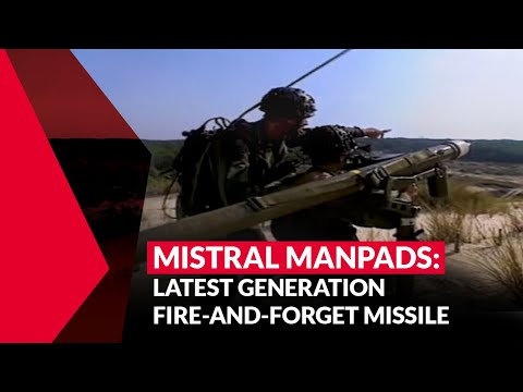 Mistral MANPADS weapons system