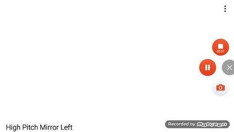 Effect Making Advent Calendar - Day 13: High Pitch Mirror Left